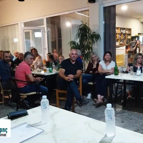 Επίσκεψη της τοπικής κοινότητας Καρυδίτσας